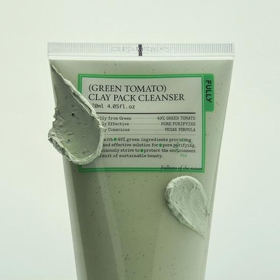 Fully Vegan Green Tomato Clay Pack Cleanser 120ml