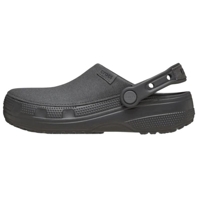 Crocs simple and comfortable breathable low-top lifestyle casual shoes unisex black
