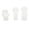 Elbow Straight Connector Set Replacement Accessory for Cardiopulmonary Resuscitation Facial Cover Device