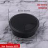 ABS Round Wire Desk Grommet Cover for Desktop Cable Management and Furniture Cabinet Hardware.