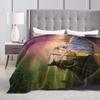 Couverture Pelucheuse Chaude Wicked 2 Film Musical Affiche Glinda Flanelle Housse Canapé-Lit Salon