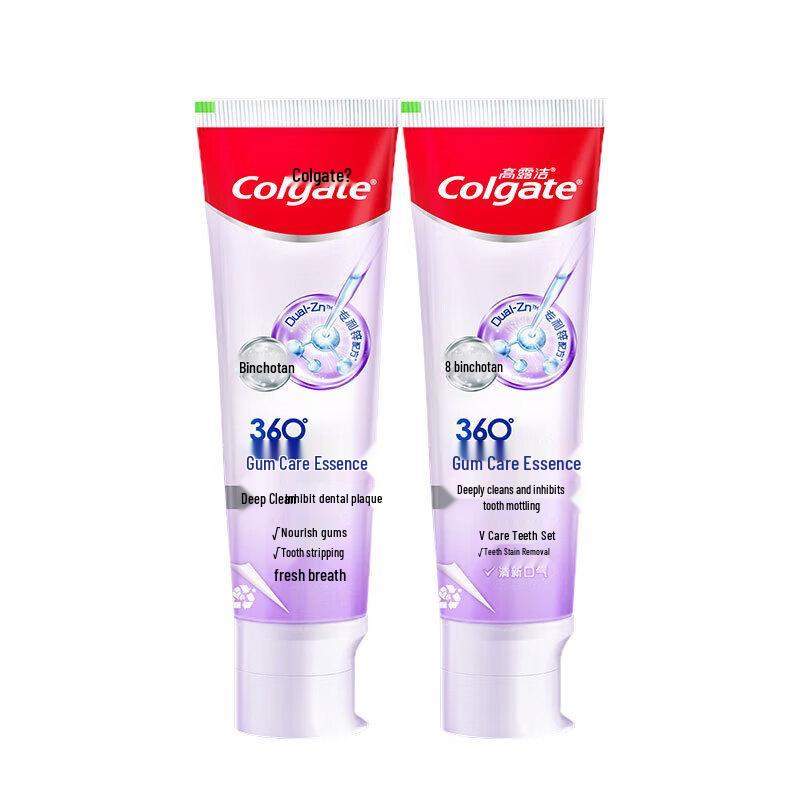 Colgate 360° Essence Gum Care Activated Charcoal Toothpaste, 2-Pack