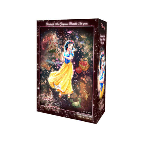 

266 Piece Jigsaw Puzzle Snow White Shining Hope Tight Series [Stained Art] (18.2 x 25.7cm)