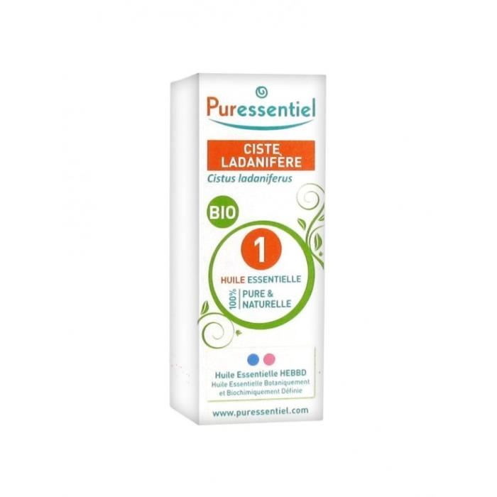 Puressentiel Huile Essentielle Ciste Ladanifère Bio 5ml