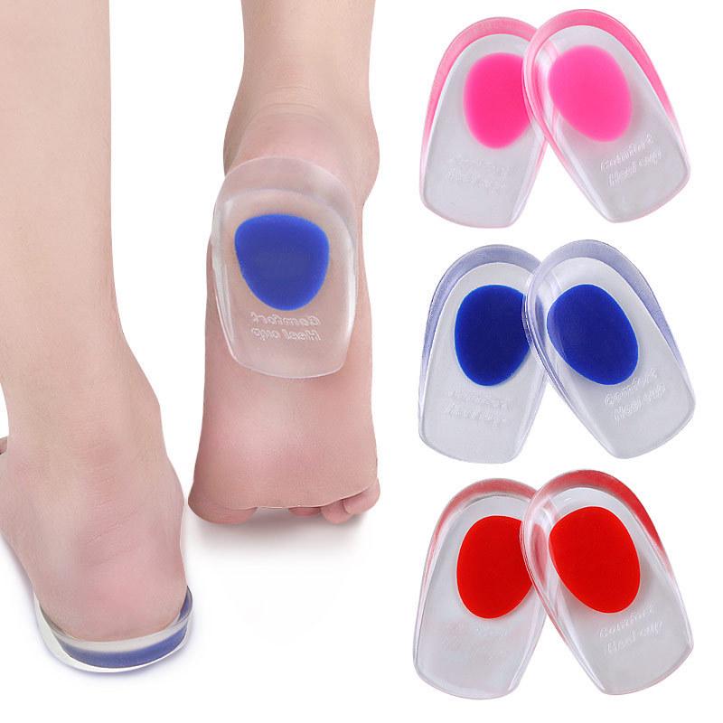 Gel Heel Pad Insoles for Plantar Support and Comfort