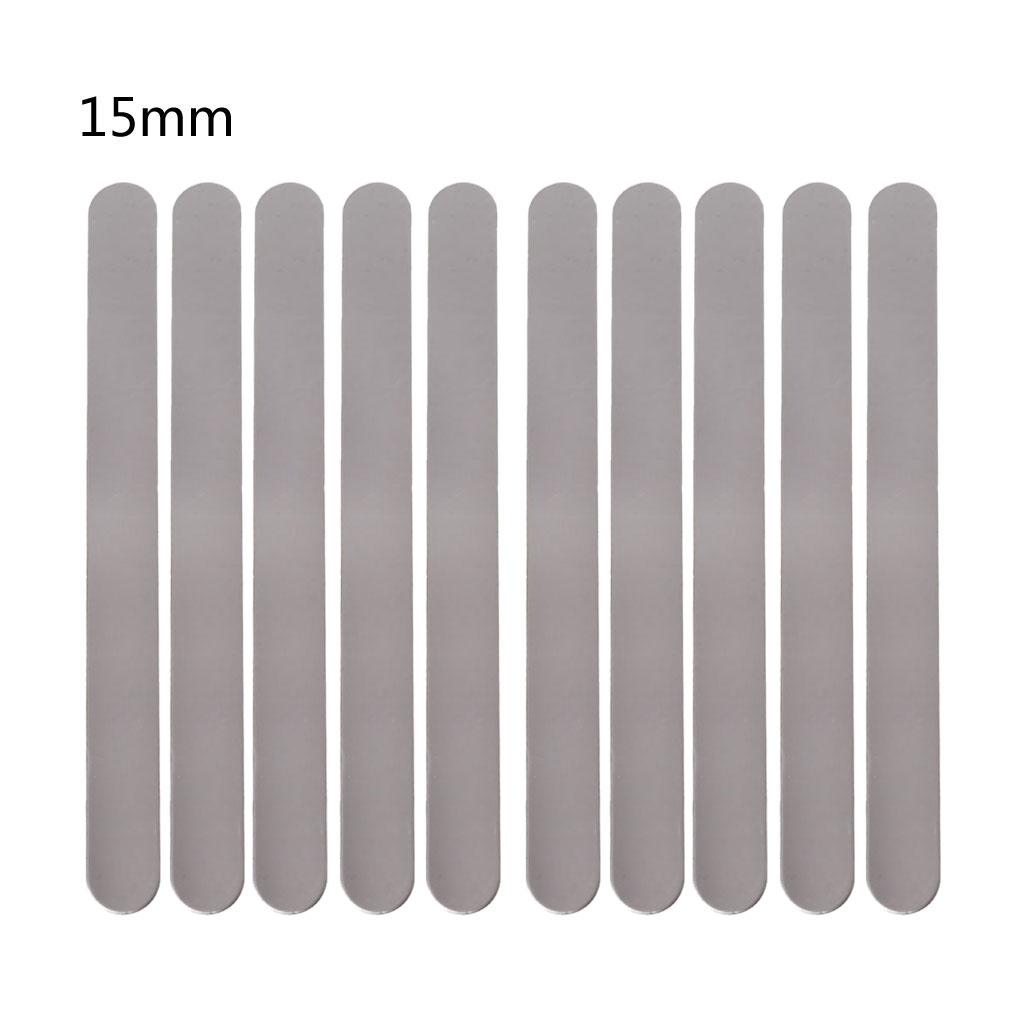 10Pcs/set Bracelet Bending Rod Jewelry Tool for Stamping Bangle 5/10/15/20mm Jewelry Making Supplies for Project