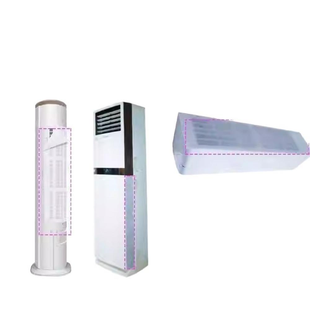 5 SZT./Opak. Uniwersalna Jednorazowa Podkładka Filtra Klimatyzacji Biały Prostokąt Arkusz Filtra Wlotu Klimatyzacji