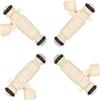 4Pcs ANGLEWIDE Fuel Injectors Compatible with Hyundai Elantra 2001-2008,Tucson 2005-2009, Tiburon 2003-2008 for Kia Sportage 2005-2009, Spectra