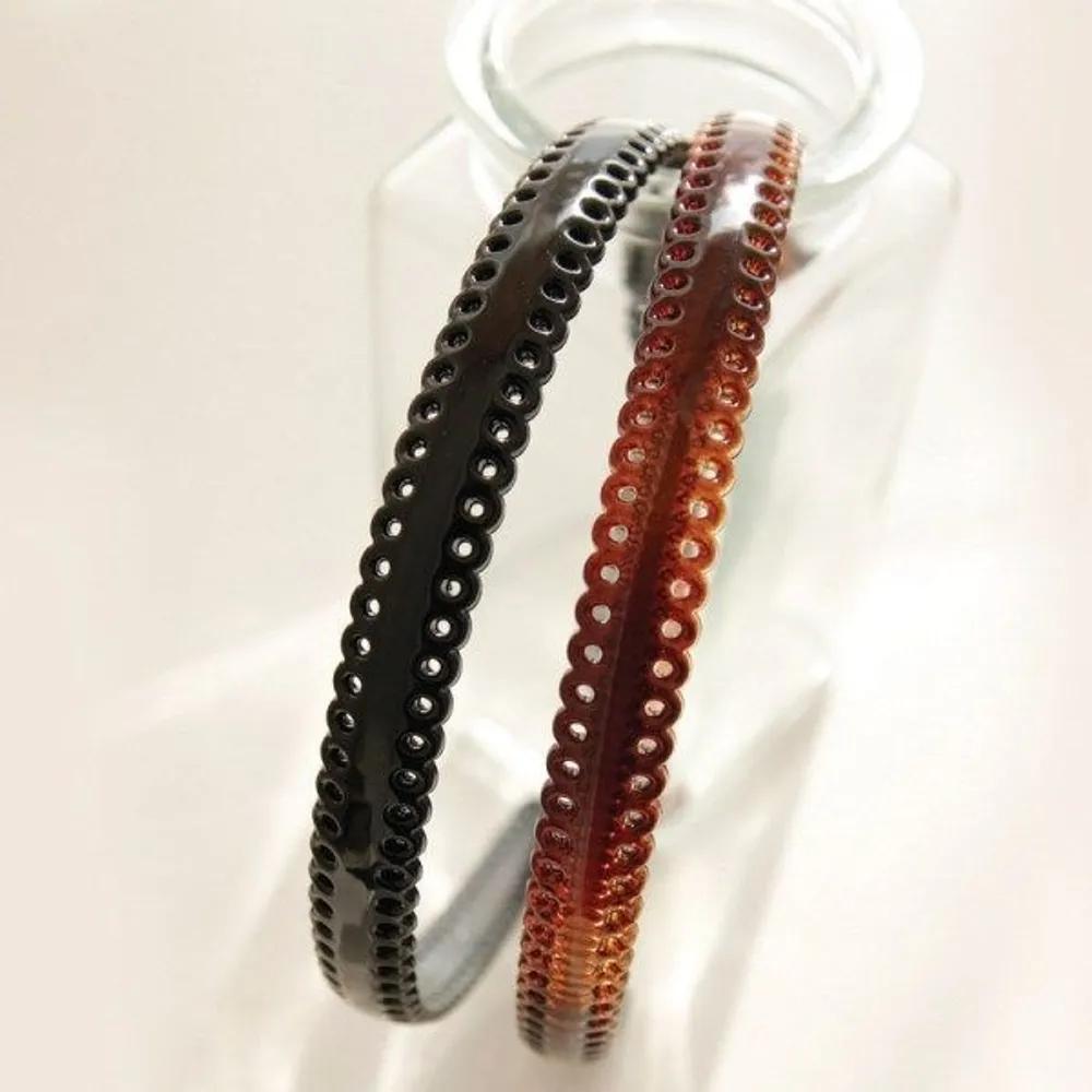 J Lauren Ribbon Style Headband H0918 Brown free