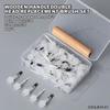 Disposable Dip Replacement Brush Mini Nail Polish Replacement Brush Replacement Liquid Soft Bristles Flat Brush Pen
