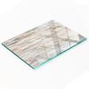 Glass Decorative Board for Serving Snacks Brick Wall 80X52 Cm