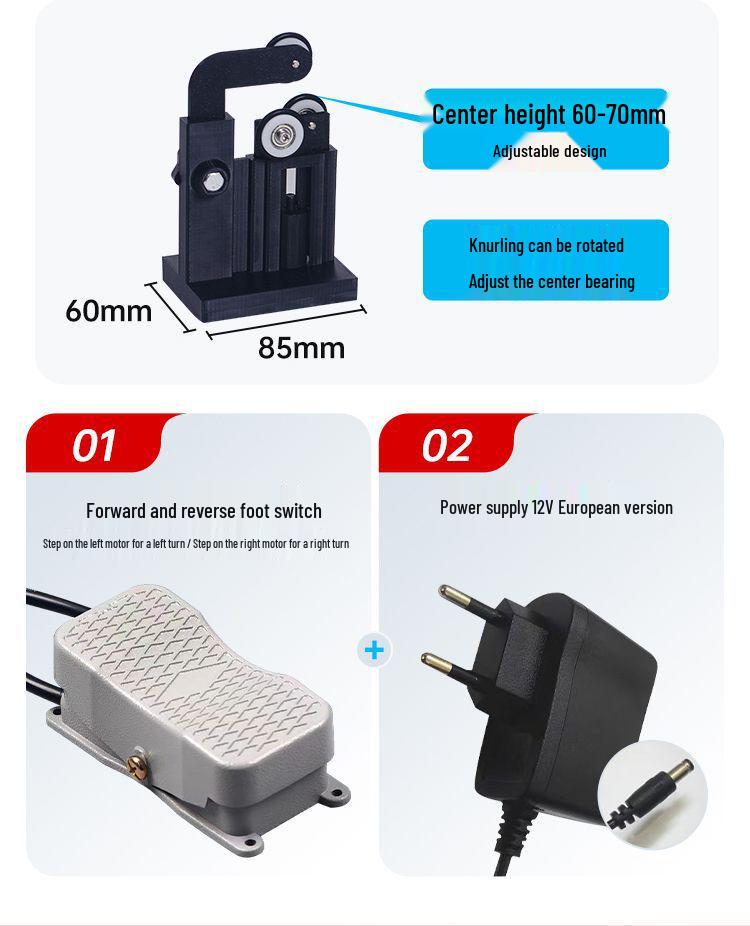 Doe-het-zelf Hengel Tip Epoxy Lijmen & Micro Wikkelmachine voor Lure Hengel Modificatie
