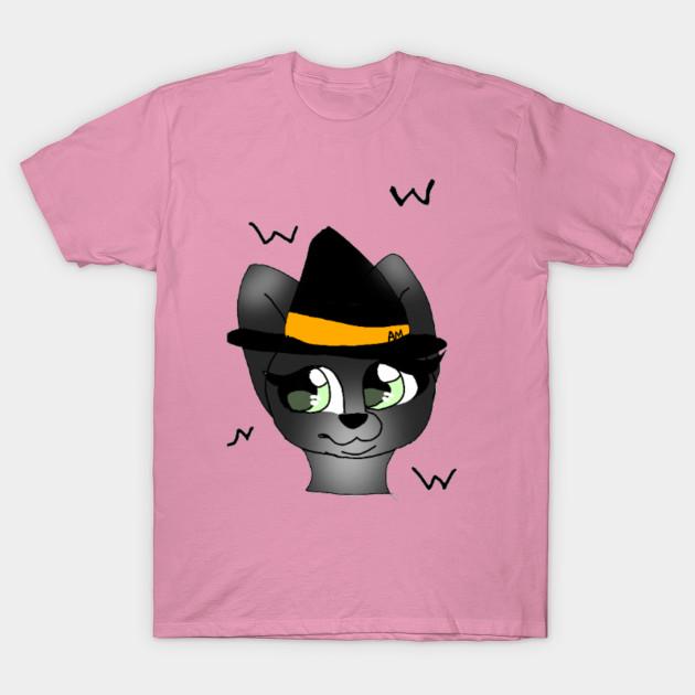 T Shirt Kobiety Witch Cat Harajuku Print Kawaii Tshirt Letnia koszulka damska z krótkim rękawem Top Tee