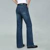 Men's Mid-Waist Stretch Flared Jeans Classic Designer Flared Jeans
