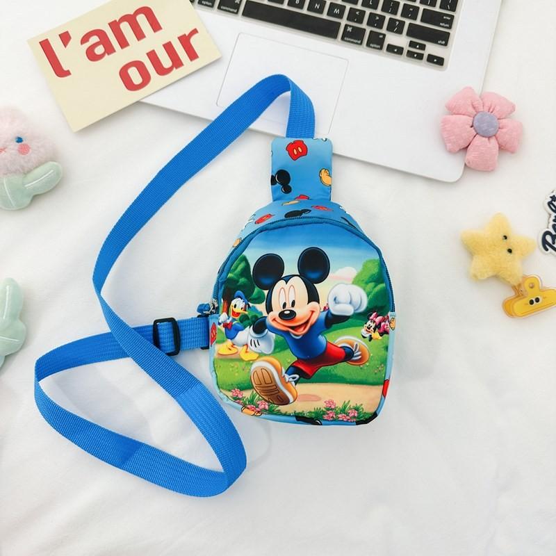 Cartoon Donald Duck Pattern Kids Single Shoulder Crossbody Chest Bag