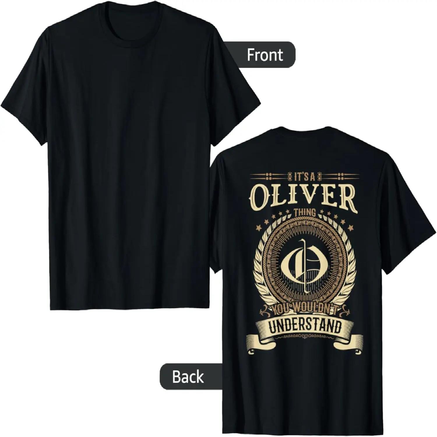 

Oliver Thing You Wouldn t Understand Family BACKPRINT T-Shirt S чёрный
