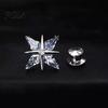 Brooch Pin with Invisible Safety Buckle, Star Shape Lapel Cubic Scratch Resistant Zirconia Rhinestone Accent, for Suits Shirts Wedding Formal
