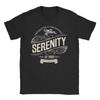 Unisex Unisex TShirt Firefly Serenity Double rainbow Pure Cotton Tee Shirt Short Sleeve T Shirt Crewneck Clothing Gift Idea