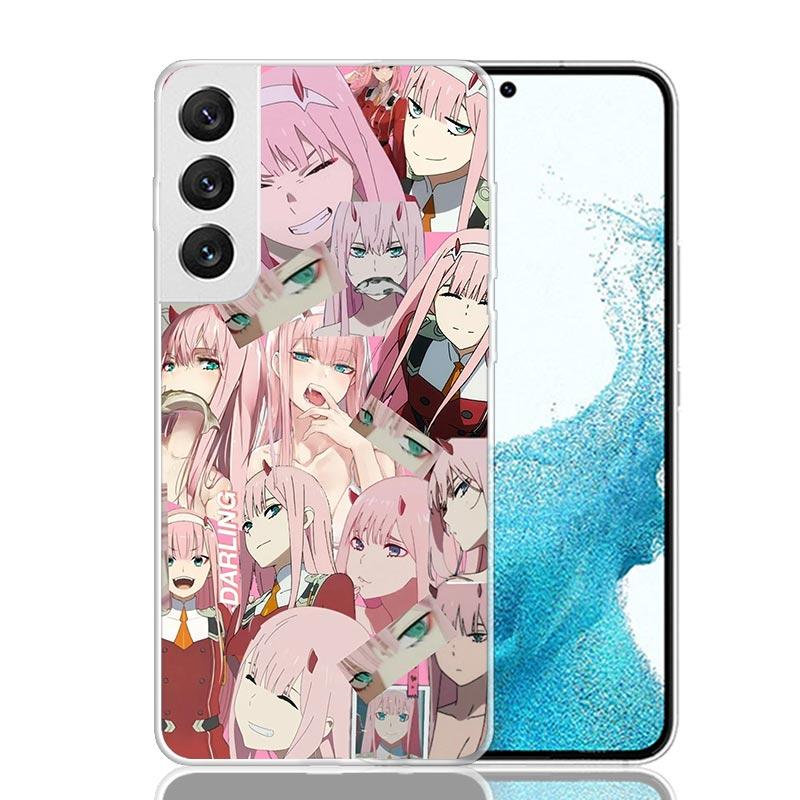 Darling In The FranXX Anime Case Phone Cover for Samsung Galaxy S24 S25 Ultra S23 Plus S22 + S21 S20 FE S10 S25Plus Trend Fundas