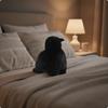 Crow Stuffed Toy SoftFeathered Doll Soft and Fuzzy Bird for Kids, Goth
