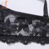 Lace Bra for Women Big Cup Sexy Floral Underwire Underwear Ladies Push Up Thin Bra Half Cup 3-42B Gather Brassiere