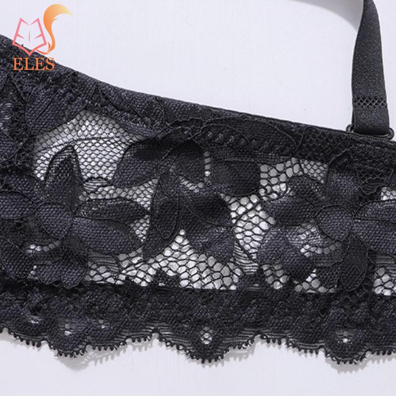 Lace Bra for Women Big Cup Sexy Floral Underwire Underwear Ladies Push Up Thin Bra Half Cup 3-42B Gather Brassiere