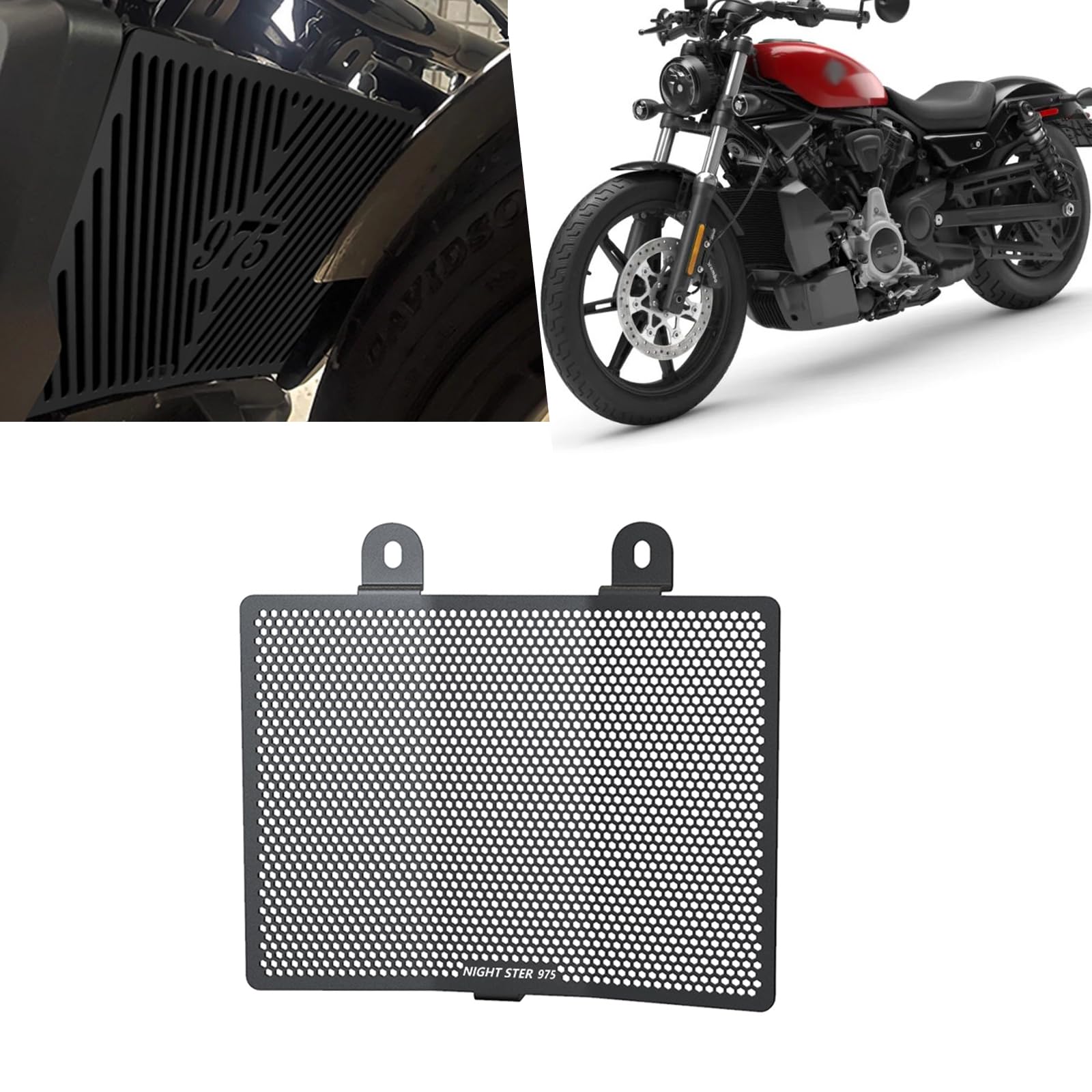 

MAORANG FOR NIGHTSTAR NIGHTSTAR 975 RH975 2022 2023 2024 Motorcycle CNC Radiator Guard Grille