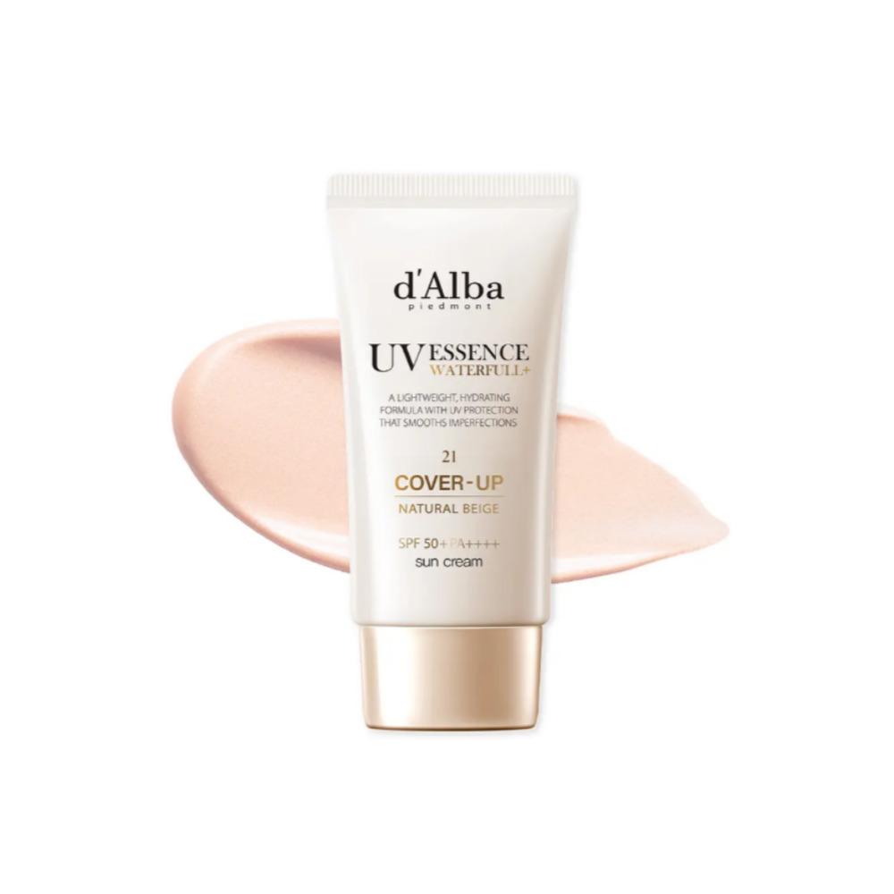 d'Alba Natural Cover Beige Sunscreen 50ml (Light/Warm) Tone-Up UV Protection SPF Care