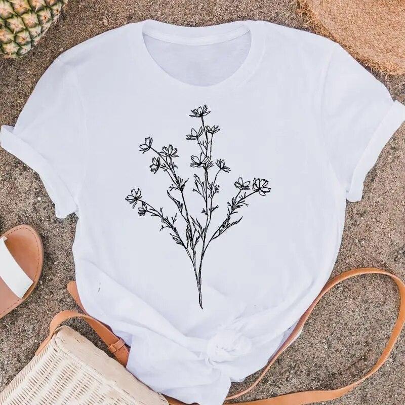 Женские футболки в стиле фламинго