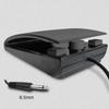 Portable Sustain Pedal for Electronic Instruments Convenient Music Control for Piano,Synthesizer,Hand Roll Piano Players