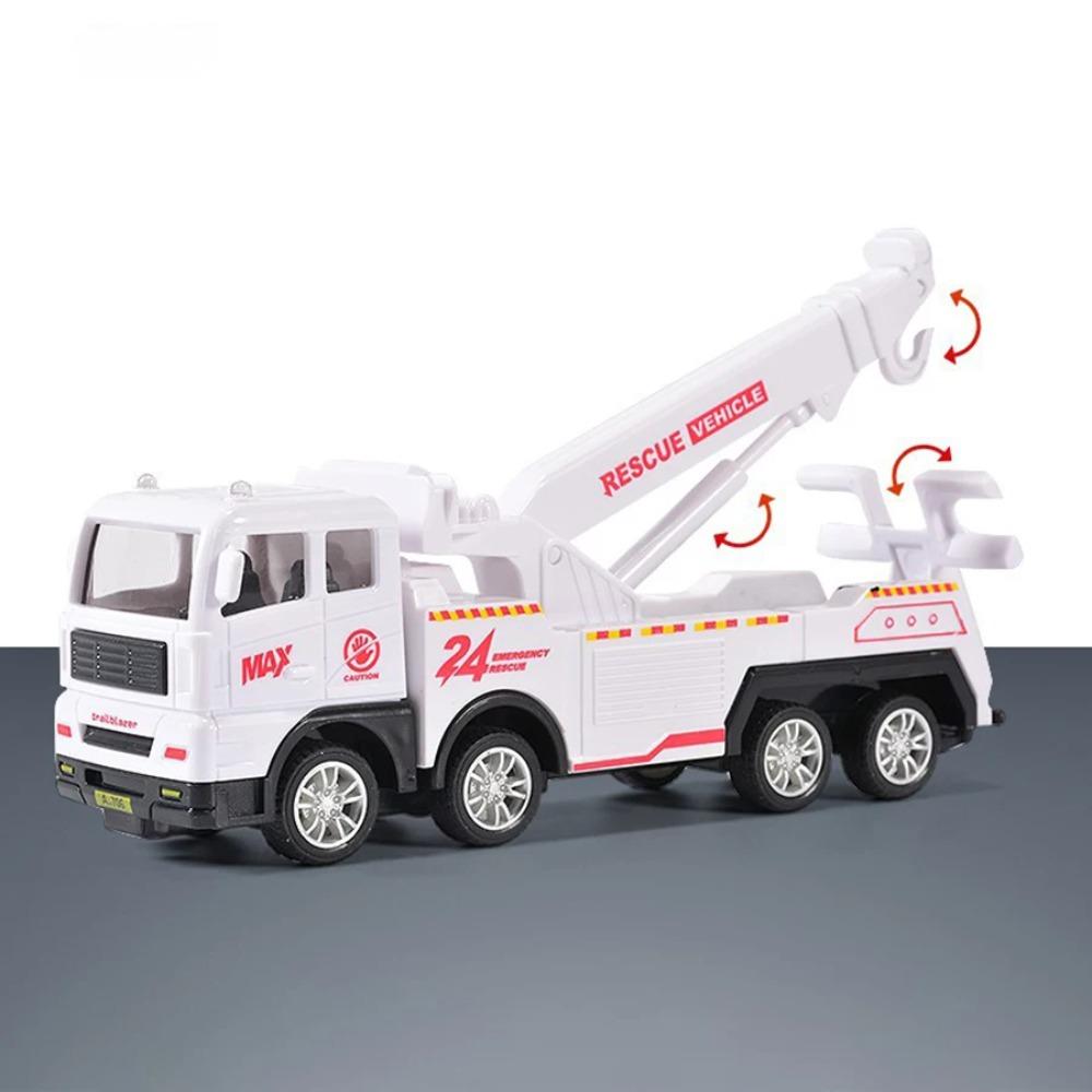 1pc Children's Toys Inertia Car Sanitation Garbage Truck Cleaning Sprinkler Rescue Car Simulation Car Toy Model Boys' Gifts Puz