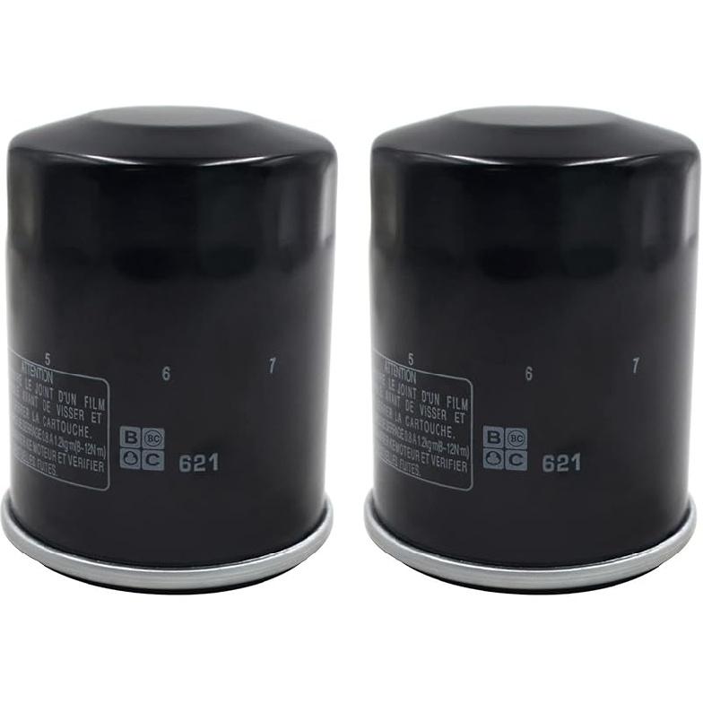 AHL 621 Oil Filter Compatible with ARCTIC CAT Wildcat 1000 2013-2015/ Wildcat 4X LTD 2014-2015/ Wildcat X 1000 2013 2014 2015(2Pack)