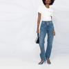 Off-White Arrow Liquid Melt Casual Tee Off White Women Tops OWAA049R21JER0010331