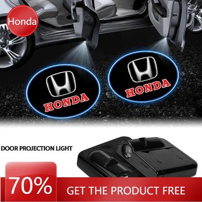 2025 Car New Honda Wireless HD Courtesy Lamp Car Door Projector LED Welcome Light Car Accessories For Mugen Insight Type S R VTE