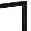 Vidaxl Wall Shelves, 2 Pcs, 25X25X75 Cm, Solid Acacia Wood and Steel