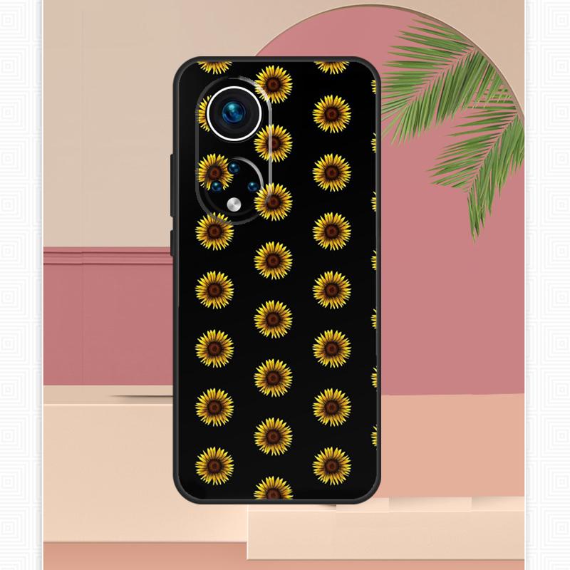 Summer Daisy Sunflower Floral Case For Honor Magic 5 6 7 8 Pro Honor 400 Lite 200 X9c X9b X9a X8b X8a X8c 50 70 90 Cover