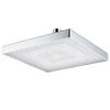 Soffione Doccia Quadrato LED Cambia Colore da 8" con Soffione Superiore Sensibile alla Temperatura - Modello 8030-C1