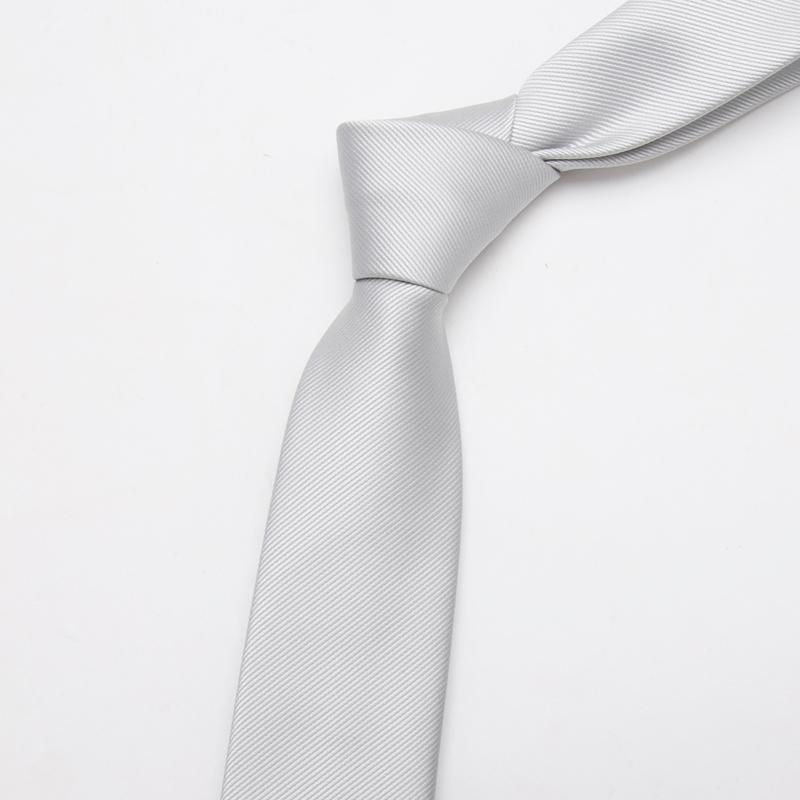 Black Colors Zipper Tie Handmade High Quality Necktie Skinny 6CM Men Ties for Man Women Jacquard Cravat Business Party Corbatas
