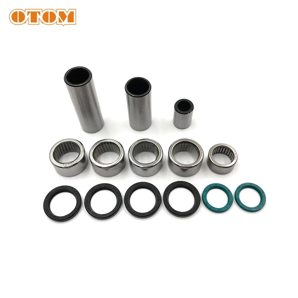 For SUZUKI Triangle Lever Linkage ARM Kit Motorcycle Oil Seal Bearing Bushing DRZ400 DRZ400SM RM125/250 Arm Maintenance Kit