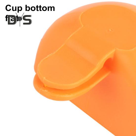 Zestaw 4 klipsów do dipów do misek, talerzy, pojemników na sosy, nadający się do mycia w zmywarce, przenośny pojemnik na przyprawy, sos pomidorowy, sól, ocet warzywny, ketchup