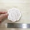 30-Pack Mini Flower-Shaped Plastic Palette Set, Ideal for Watercolor, Acrylic & Gouache Mixing - Art Supplies