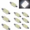 14Pcs Car Led Interior Package For T10 36Mm Map Dome License Plate Lights Kit
