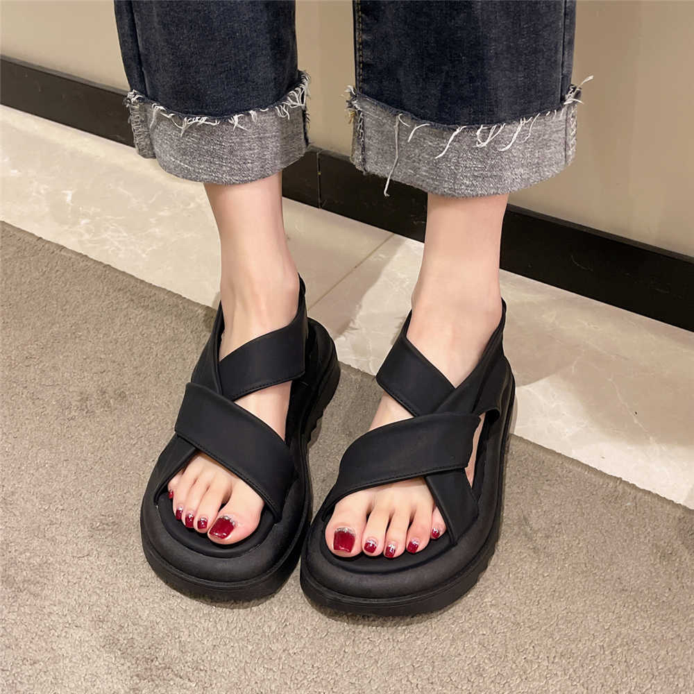Fashion Open Toe Sling Back Women's Muler Barefoot Sandal Woman Shoes Mule Slippers Luxury Sneakers Sports Fit High-tech Classical