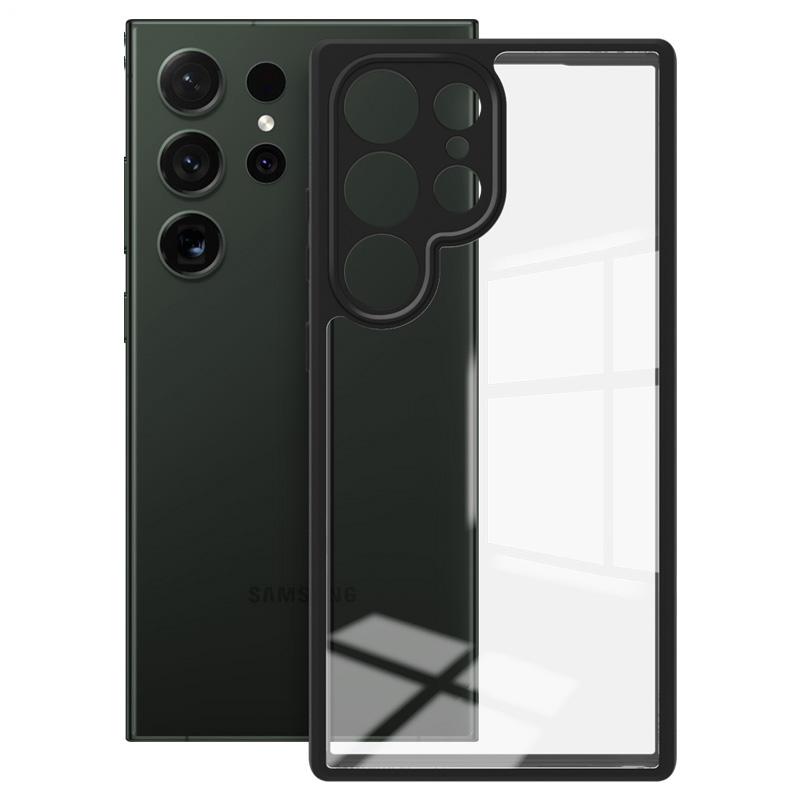 

IMAK UX-9A Series Celar Case for Samsung Galaxy S24 Ultra TPU+PC Phone Cover A