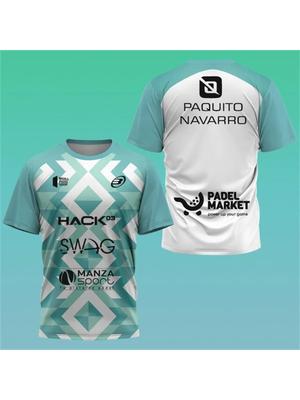 Fashion Men's 3D Print Tennis Sportswear T-Shirt Boutique Outdoor Badminton Table Tennis Training Clothes Summer Short-Sleeved Loose Tops