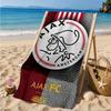 AFC Ajax Emblem Design Strandtuch, Schnelltrocknend, Pflegeleicht, Geeignet für Fitness und Strandurlaub, Sport-Essential