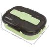 304 Stainless Steel Lunch Storage Container 2000ml Thermal Lunch Box  For Travel