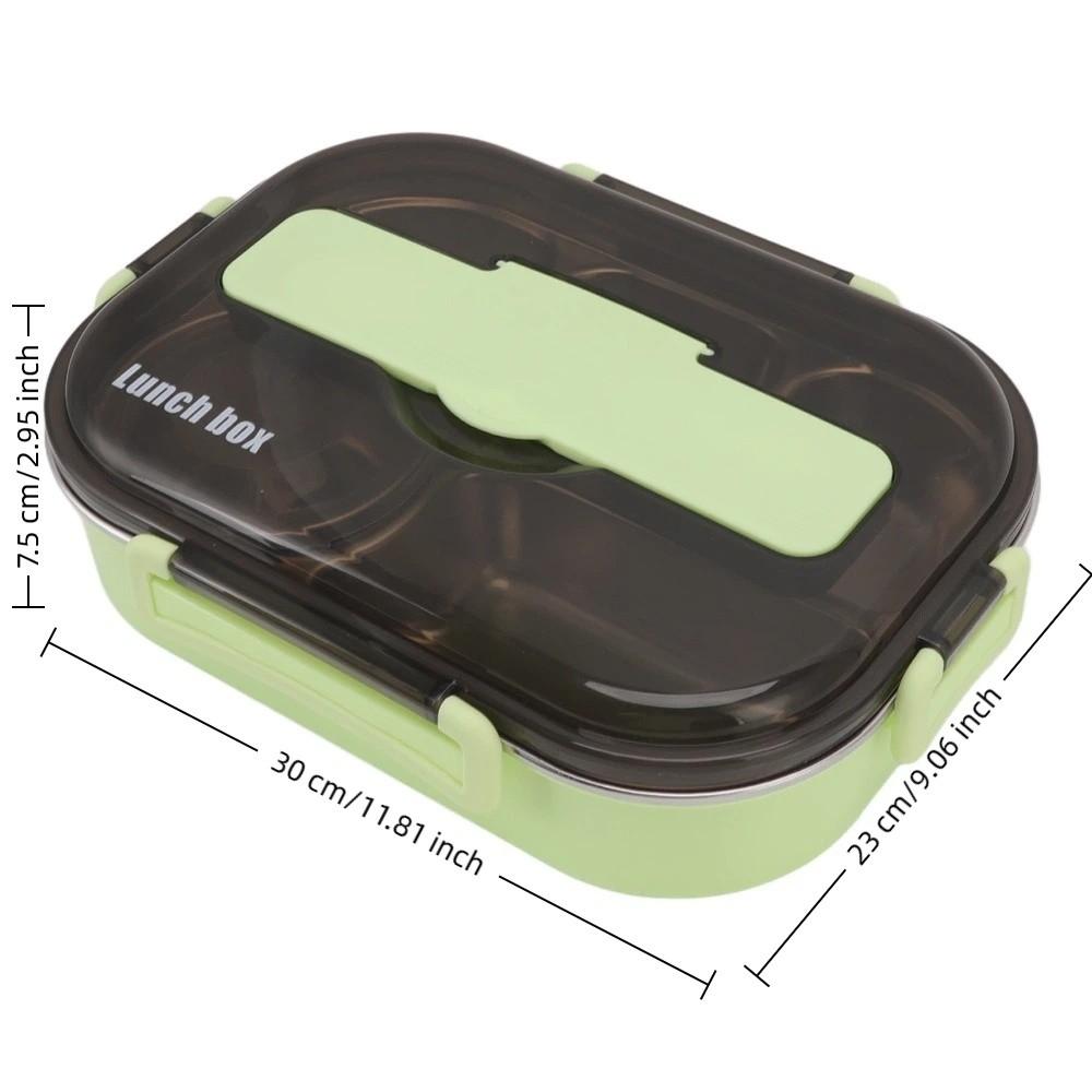 304 Stainless Steel Lunch Storage Container 2000ml Thermal Lunch Box For Travel