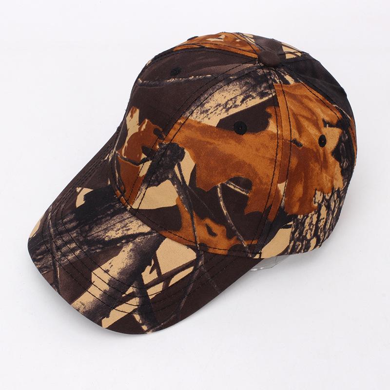Custom Logo Hiking Hats Leaf Camouflage Baseball Cap For Women And Men Picture Diy Print Embroidery Outdoors Hip Hop Fishing Hat
