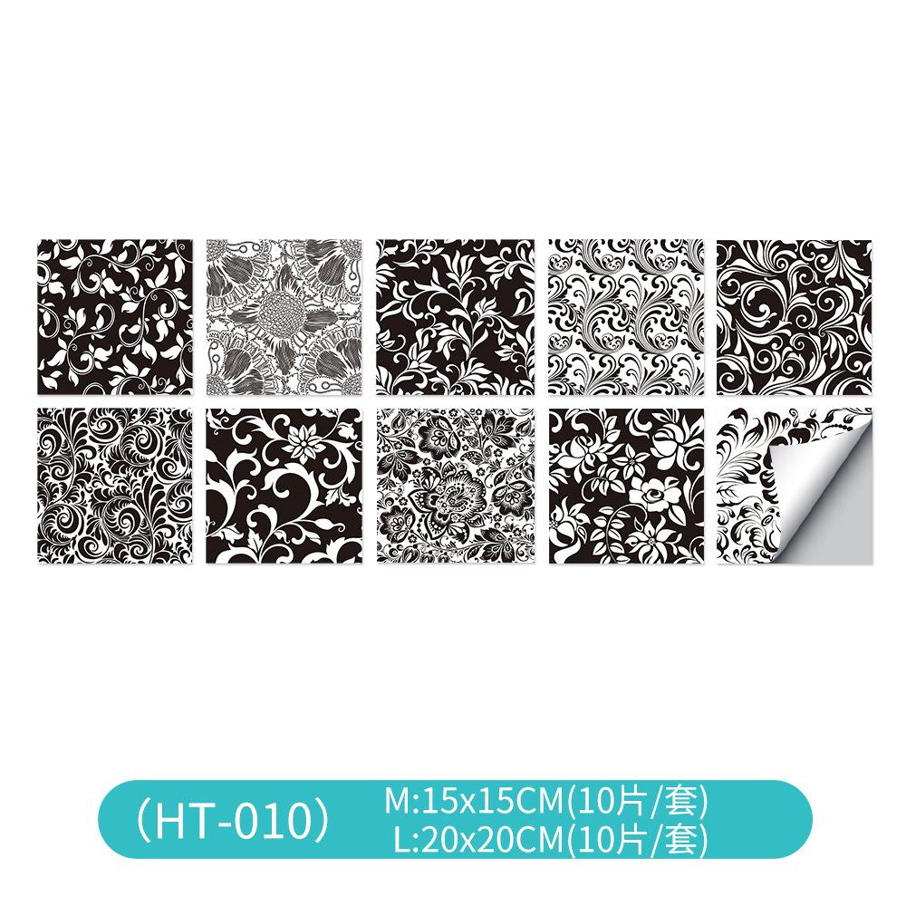 

Amj Маслостійкий та водонепроникний кухонний та ванний плиточний стікер, кришталевий твердий чіп квітковий цегляний стікер ПВХ потовщений настінний стікер геометричні шпалери M = 15 * 15 (set of 10 pieces)